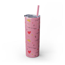 I'm Just a Girl-Tumbler with Straw, 20oz