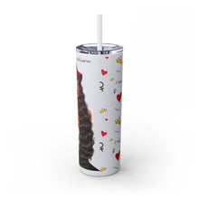 I'm Just a Girl-Tumbler with Straw, 20oz
