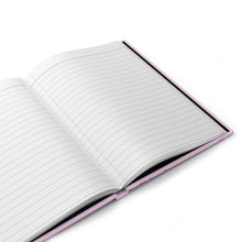 Travel-Inspired Hardcover Journal - 'Booked. Busy. Black. Blessed.'