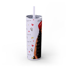 I'm Just a Girl-Tumbler with Straw, 20oz