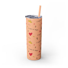 I'm Just a Girl-Tumbler with Straw, 20oz