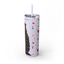 I'm Just a Girl-Tumbler with Straw, 20oz