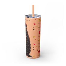I'm Just a Girl-Tumbler with Straw, 20oz