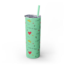 I'm Just a Girl-Tumbler with Straw, 20oz
