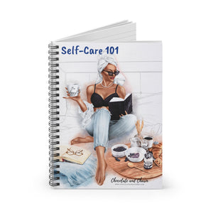 Self-Care 101"- Spiral Notebook - Ruled Line