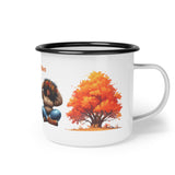 Fall Vibes- Enamel Camp Cup