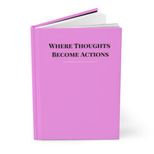 Where Thoughts Become Actions - Beautiful Design with Butterflies and Flowers