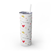I'm Just a Girl-Tumbler with Straw, 20oz
