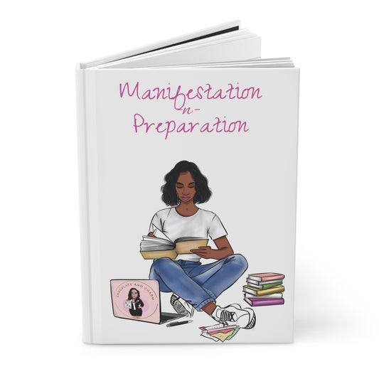 Manifestation Journal for Dreamers - Hardcover Matte Journal with Inspirational Design