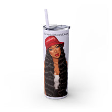 I'm Just a Girl-Tumbler with Straw, 20oz