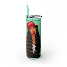 I'm Just a Girl-Tumbler with Straw, 20oz
