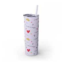 I'm Just a Girl-Tumbler with Straw, 20oz