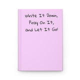 Write it Down- Hardcover Journal Matte