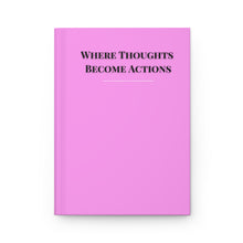 Where Thoughts Become Actions - Beautiful Design with Butterflies and Flowers