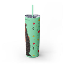 I'm Just a Girl-Tumbler with Straw, 20oz