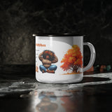 Fall Vibes- Enamel Camp Cup