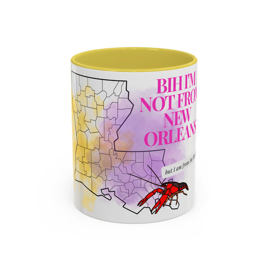 Bih I'm not from N.O-mug, 11oz