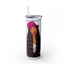 I'm Just a Girl-Tumbler with Straw, 20oz