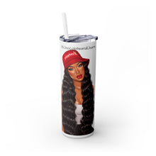 I'm Just a Girl-Tumbler with Straw, 20oz