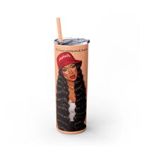 I'm Just a Girl-Tumbler with Straw, 20oz