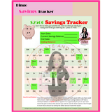 Financial Trackers Bundle- Digital Copies - Chocolate and Charm 